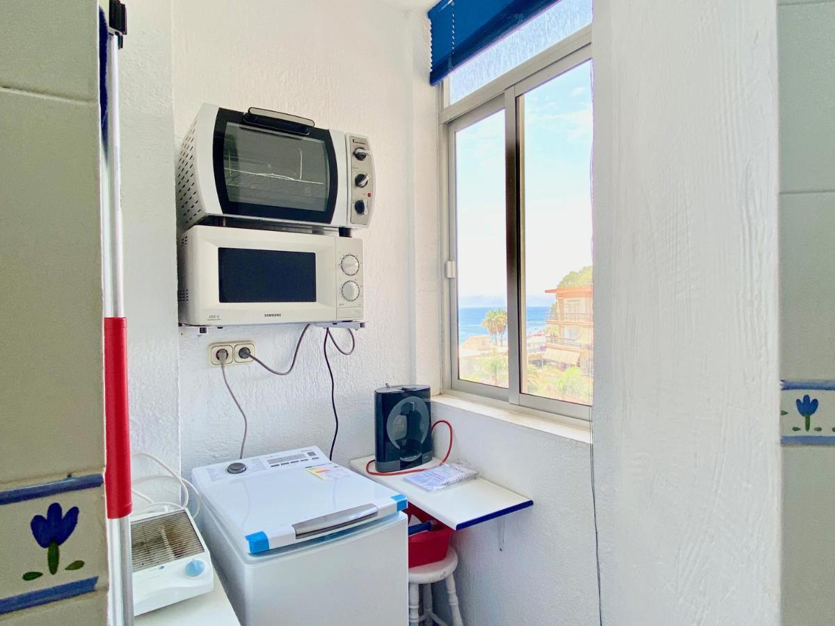 Genial apartamento en 1a Línea de Playa con Piscina Almunecar Exterior foto