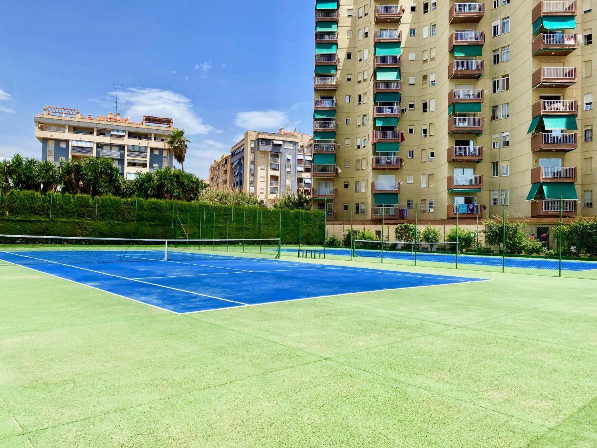 Genial apartamento en 1a Línea de Playa con Piscina Almunecar Exterior foto