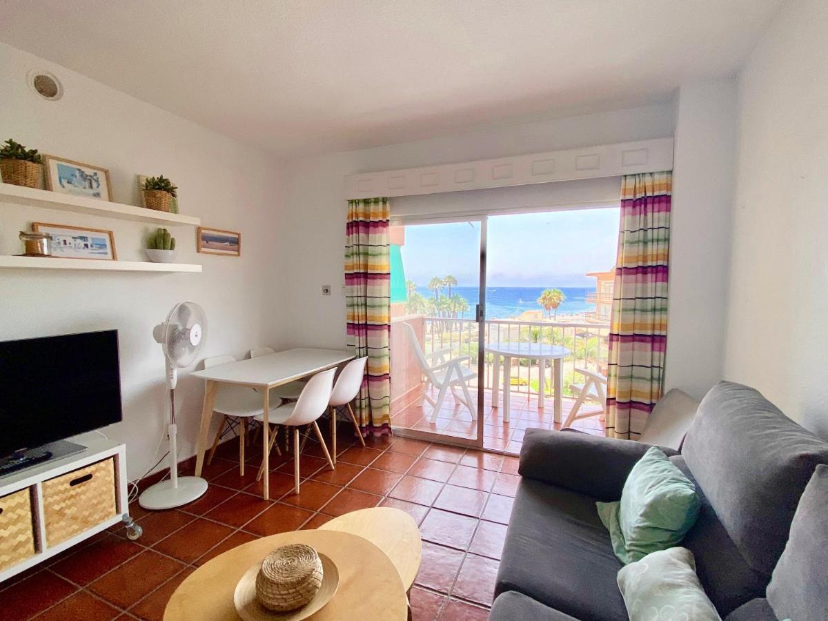 Genial apartamento en 1a Línea de Playa con Piscina Almunecar Exterior foto