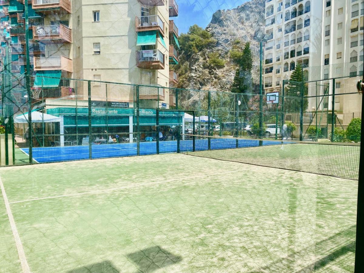 Genial apartamento en 1a Línea de Playa con Piscina Almunecar Exterior foto